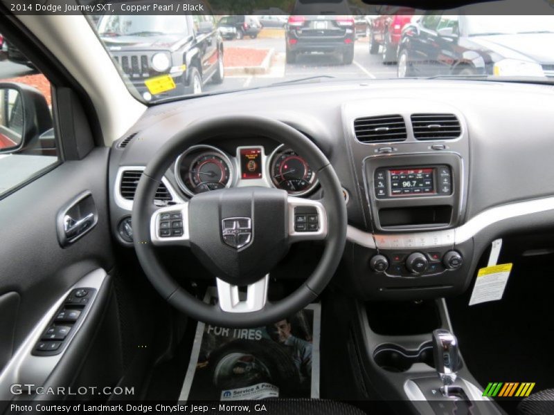 Copper Pearl / Black 2014 Dodge Journey SXT