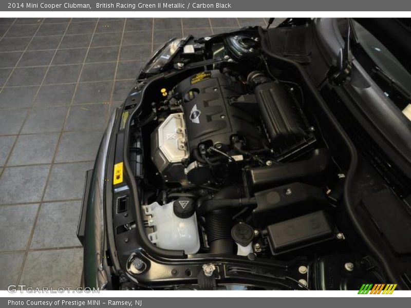 British Racing Green II Metallic / Carbon Black 2014 Mini Cooper Clubman
