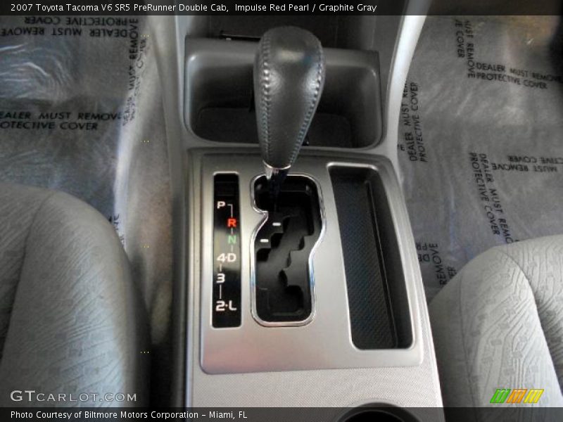 Impulse Red Pearl / Graphite Gray 2007 Toyota Tacoma V6 SR5 PreRunner Double Cab