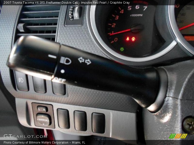 Impulse Red Pearl / Graphite Gray 2007 Toyota Tacoma V6 SR5 PreRunner Double Cab