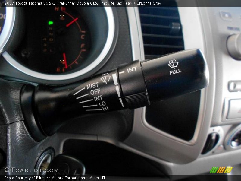 Impulse Red Pearl / Graphite Gray 2007 Toyota Tacoma V6 SR5 PreRunner Double Cab
