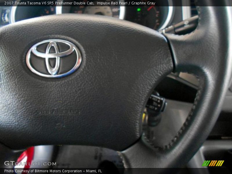 Impulse Red Pearl / Graphite Gray 2007 Toyota Tacoma V6 SR5 PreRunner Double Cab