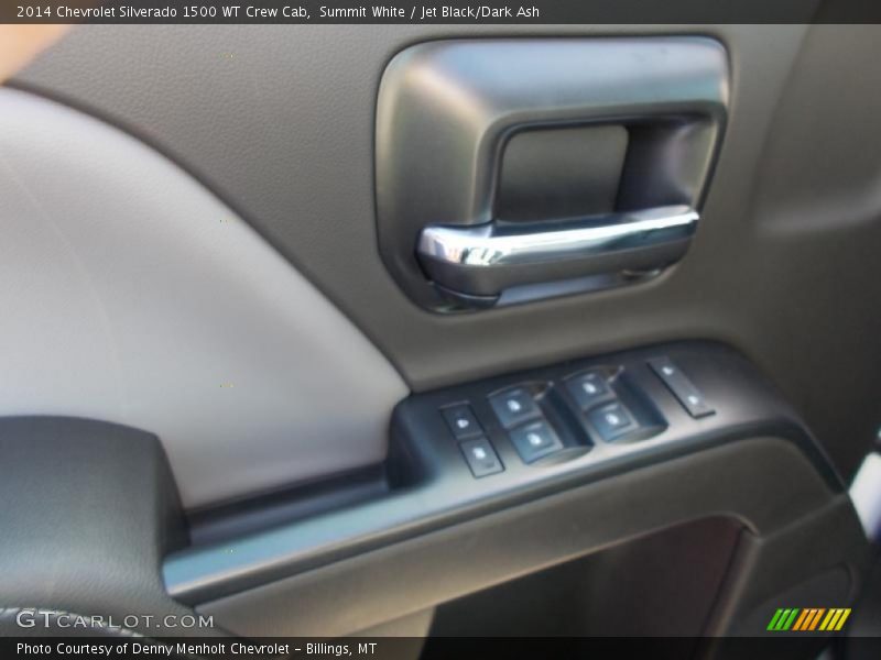 Summit White / Jet Black/Dark Ash 2014 Chevrolet Silverado 1500 WT Crew Cab