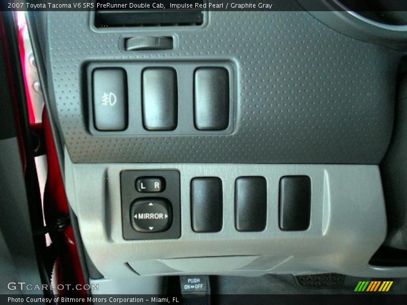 Impulse Red Pearl / Graphite Gray 2007 Toyota Tacoma V6 SR5 PreRunner Double Cab
