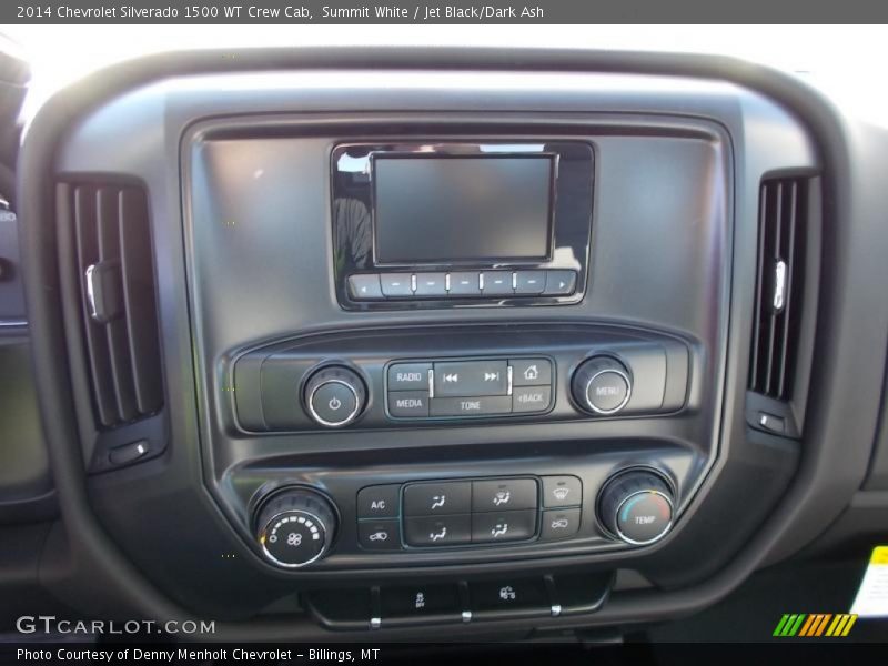 Summit White / Jet Black/Dark Ash 2014 Chevrolet Silverado 1500 WT Crew Cab