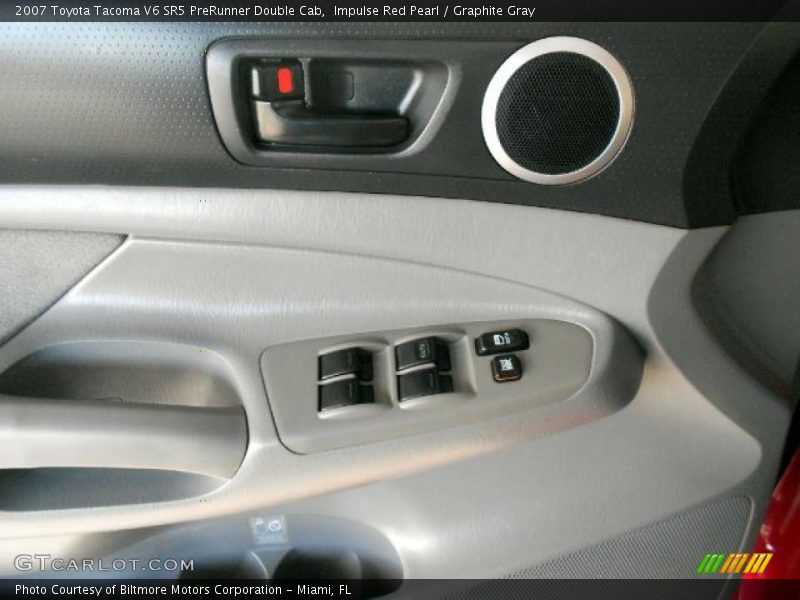 Impulse Red Pearl / Graphite Gray 2007 Toyota Tacoma V6 SR5 PreRunner Double Cab
