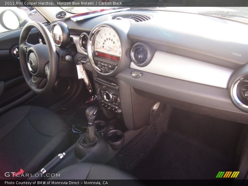 Horizon Blue Metallic / Carbon Black 2011 Mini Cooper Hardtop