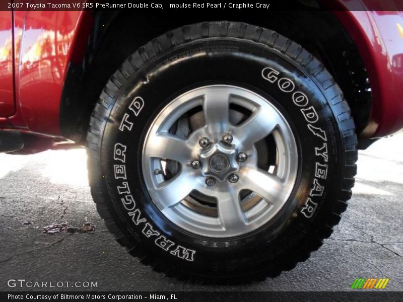 Impulse Red Pearl / Graphite Gray 2007 Toyota Tacoma V6 SR5 PreRunner Double Cab