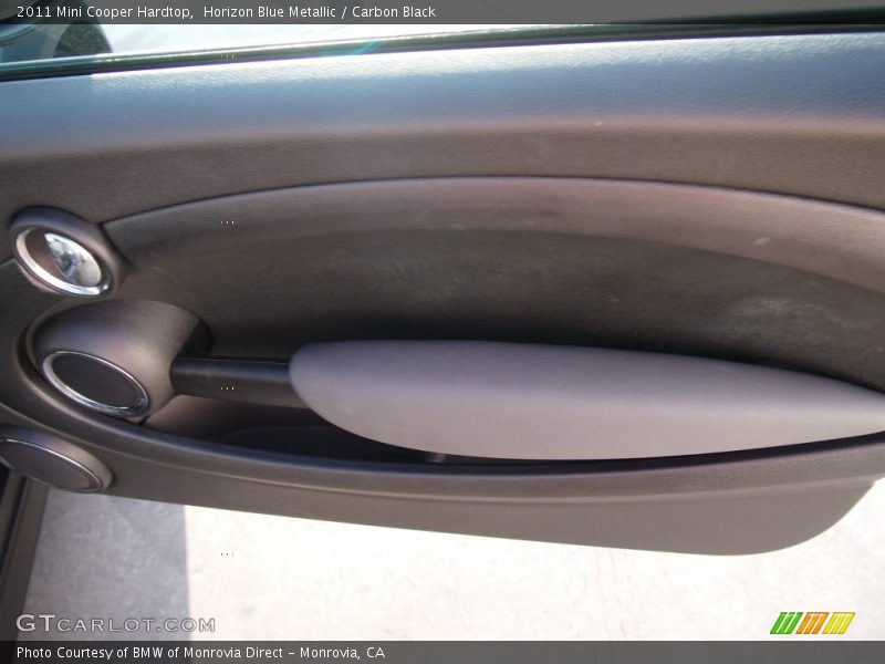 Horizon Blue Metallic / Carbon Black 2011 Mini Cooper Hardtop