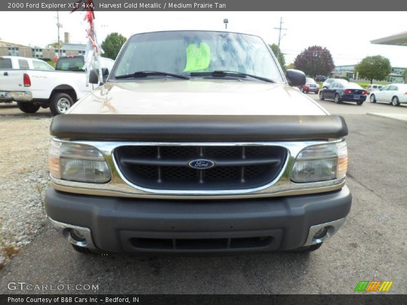 Harvest Gold Metallic / Medium Prairie Tan 2000 Ford Explorer XLT 4x4