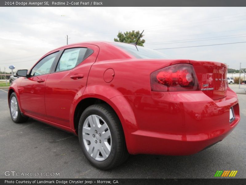 Redline 2-Coat Pearl / Black 2014 Dodge Avenger SE