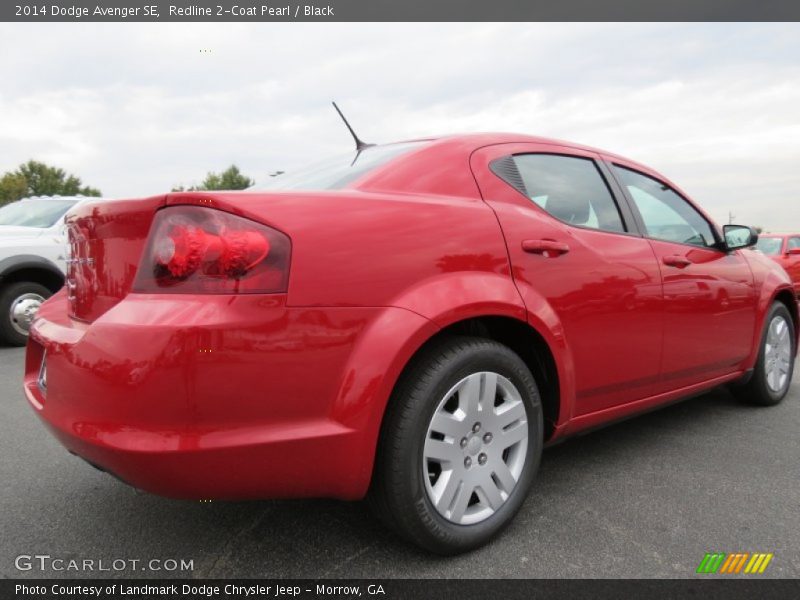 Redline 2-Coat Pearl / Black 2014 Dodge Avenger SE