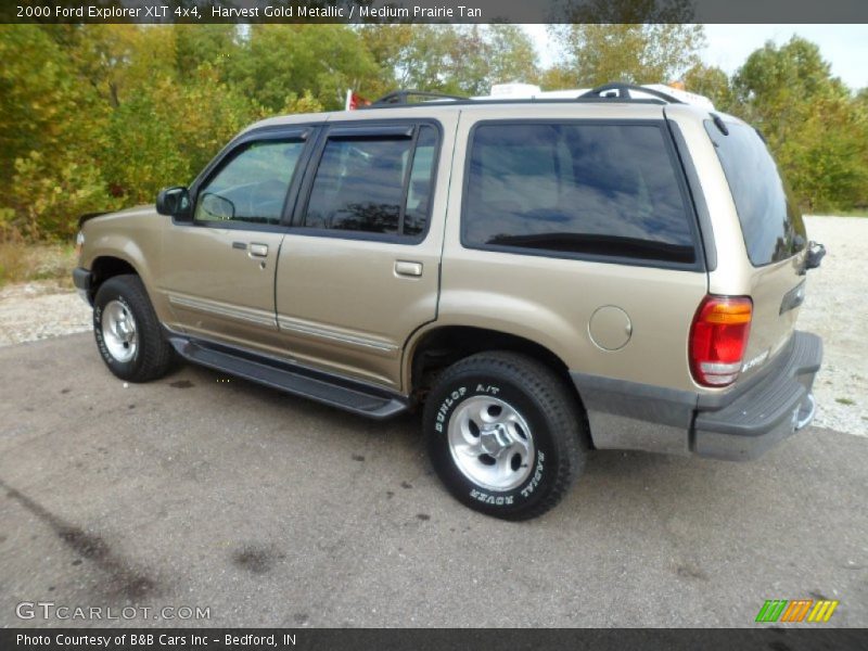 Harvest Gold Metallic / Medium Prairie Tan 2000 Ford Explorer XLT 4x4