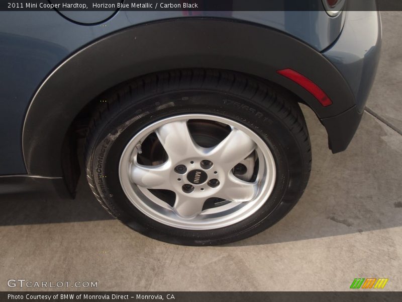 Horizon Blue Metallic / Carbon Black 2011 Mini Cooper Hardtop