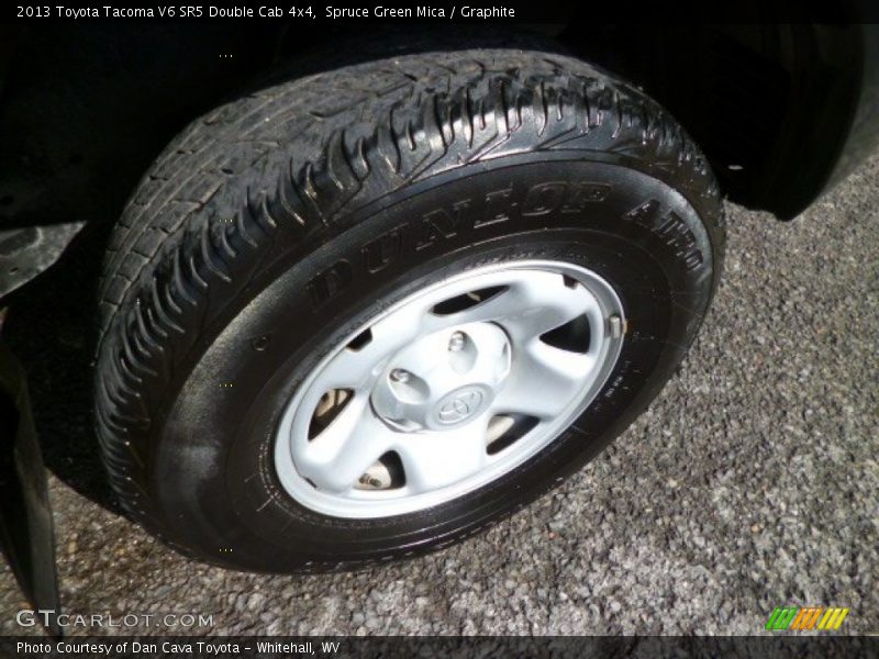 Spruce Green Mica / Graphite 2013 Toyota Tacoma V6 SR5 Double Cab 4x4