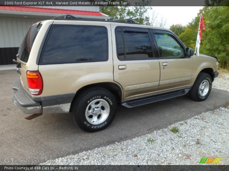 Harvest Gold Metallic / Medium Prairie Tan 2000 Ford Explorer XLT 4x4