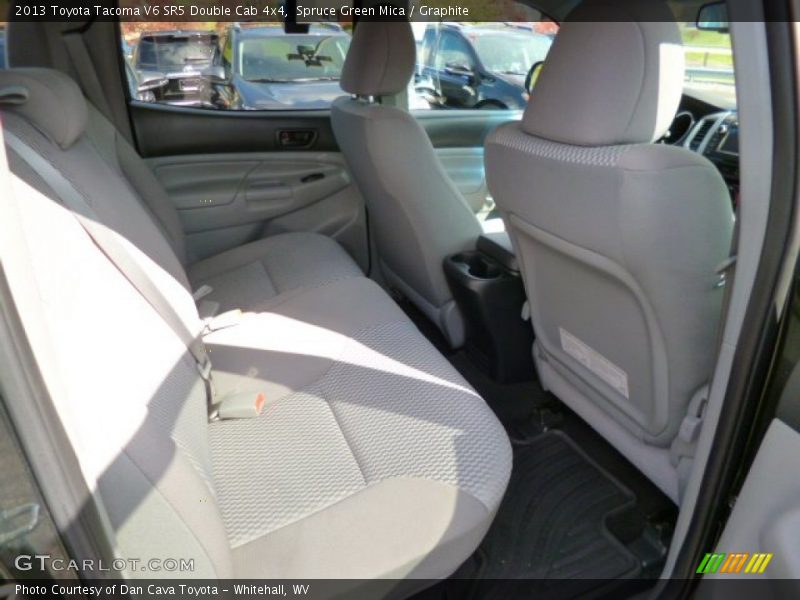 Spruce Green Mica / Graphite 2013 Toyota Tacoma V6 SR5 Double Cab 4x4
