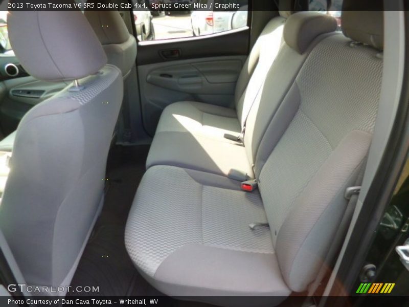 Spruce Green Mica / Graphite 2013 Toyota Tacoma V6 SR5 Double Cab 4x4