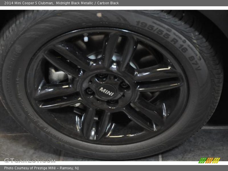 Midnight Black Metallic / Carbon Black 2014 Mini Cooper S Clubman