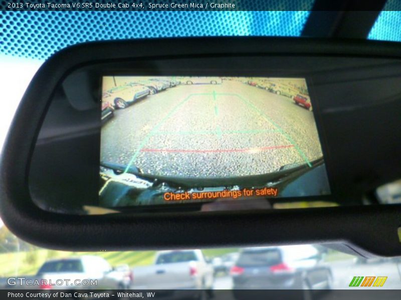 Spruce Green Mica / Graphite 2013 Toyota Tacoma V6 SR5 Double Cab 4x4