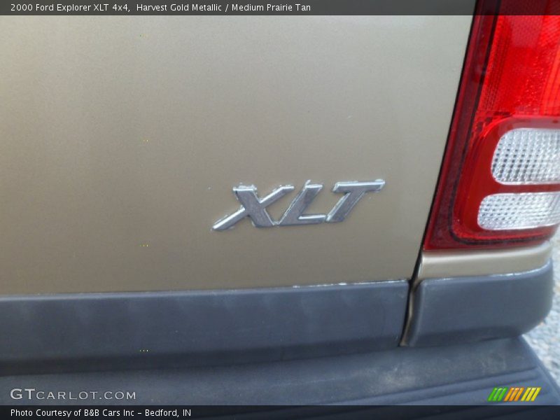 Harvest Gold Metallic / Medium Prairie Tan 2000 Ford Explorer XLT 4x4