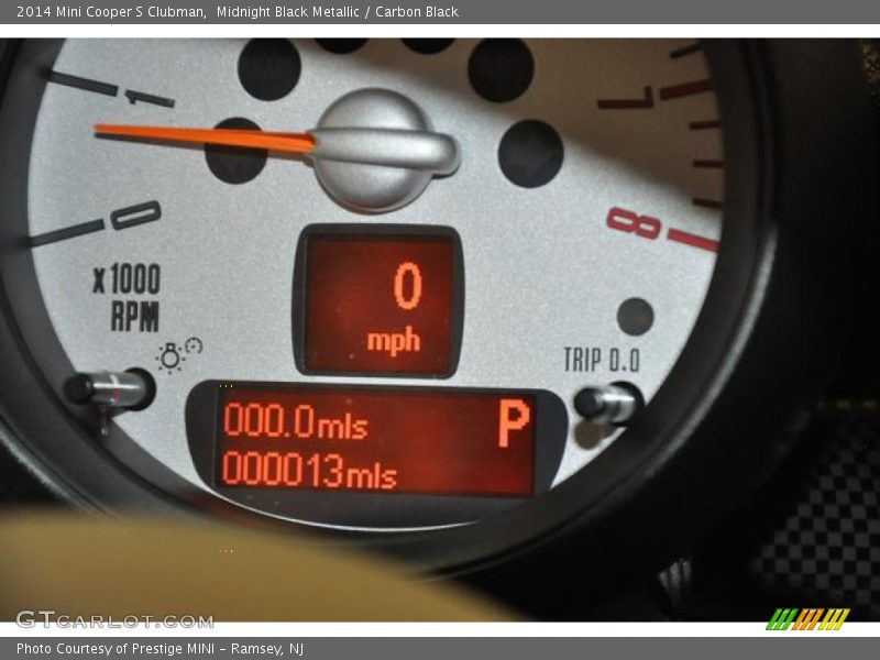 Midnight Black Metallic / Carbon Black 2014 Mini Cooper S Clubman