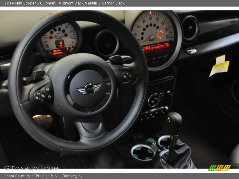 Midnight Black Metallic / Carbon Black 2014 Mini Cooper S Clubman