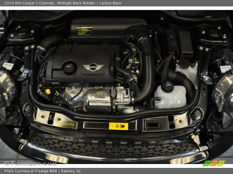  2014 Cooper S Clubman Engine - 1.6 Liter Twin Scroll Turbocharged DI DOHC 16-Valve VVT 4 Cylinder