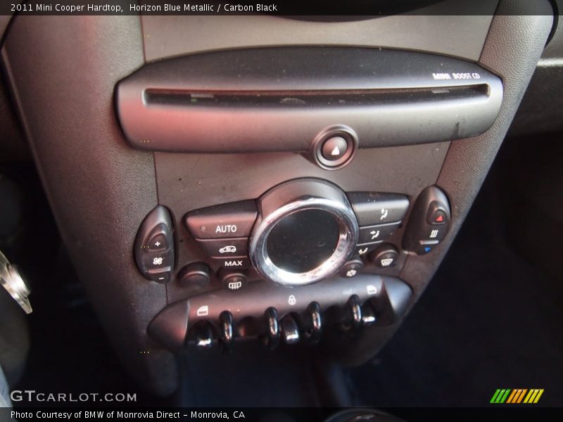 Horizon Blue Metallic / Carbon Black 2011 Mini Cooper Hardtop