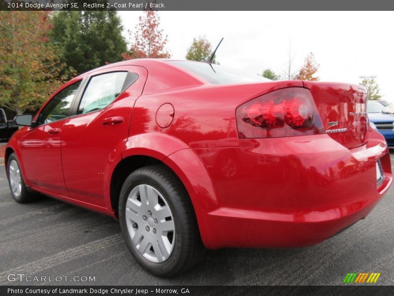 Redline 2-Coat Pearl / Black 2014 Dodge Avenger SE
