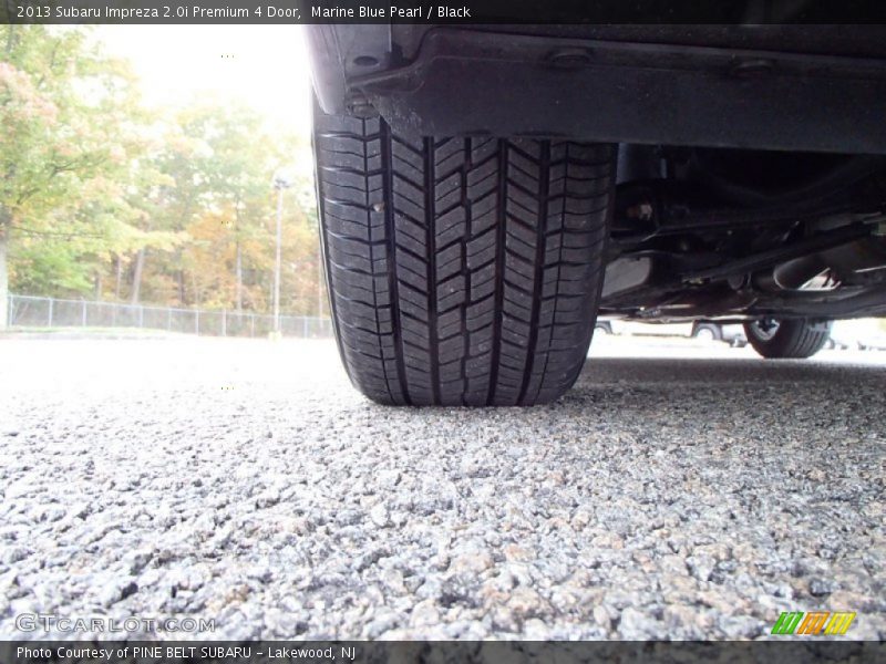 Marine Blue Pearl / Black 2013 Subaru Impreza 2.0i Premium 4 Door