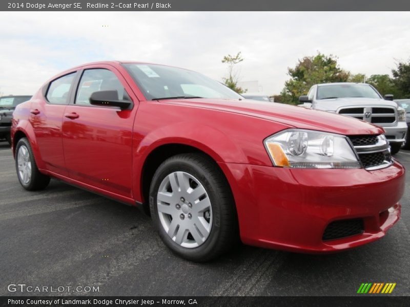 Redline 2-Coat Pearl / Black 2014 Dodge Avenger SE