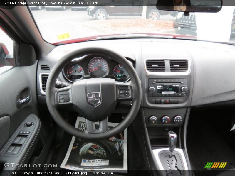 Redline 2-Coat Pearl / Black 2014 Dodge Avenger SE