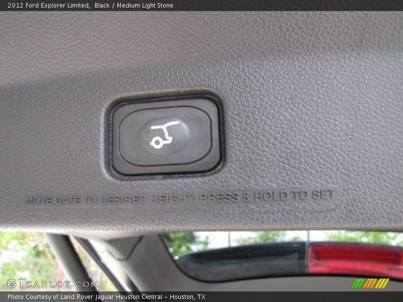 Black / Medium Light Stone 2012 Ford Explorer Limited