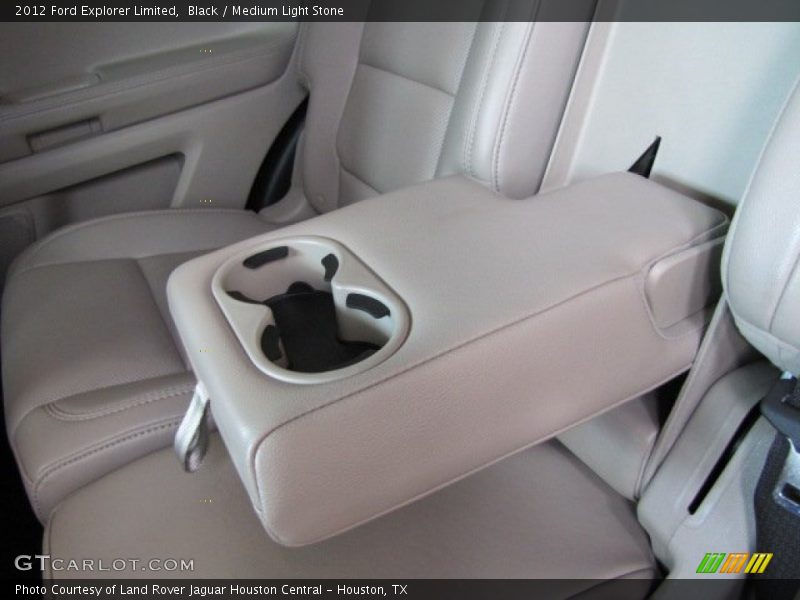 Black / Medium Light Stone 2012 Ford Explorer Limited