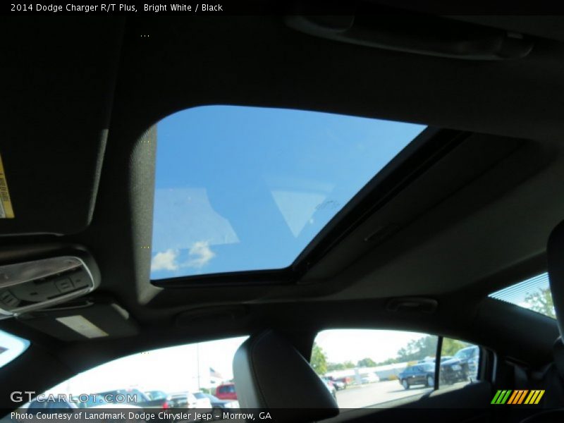 Bright White / Black 2014 Dodge Charger R/T Plus