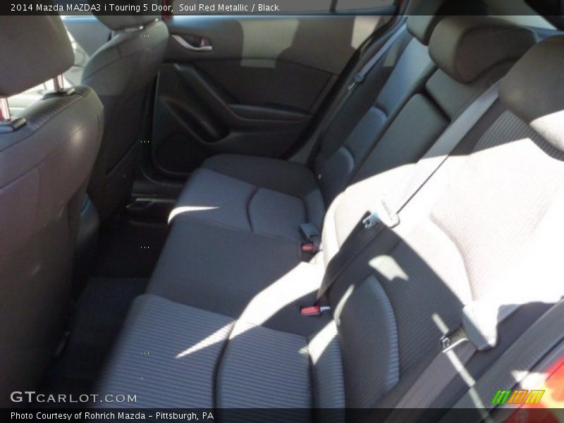 Soul Red Metallic / Black 2014 Mazda MAZDA3 i Touring 5 Door