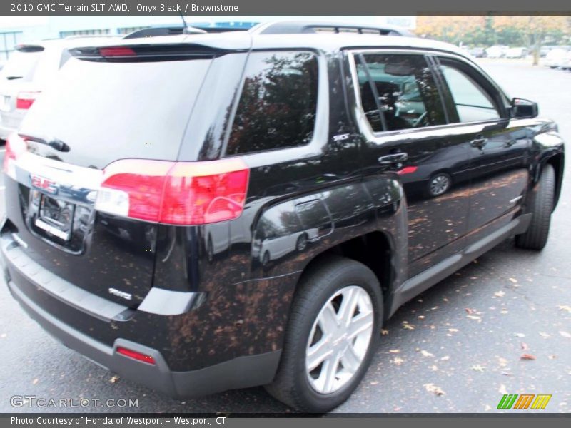 Onyx Black / Brownstone 2010 GMC Terrain SLT AWD