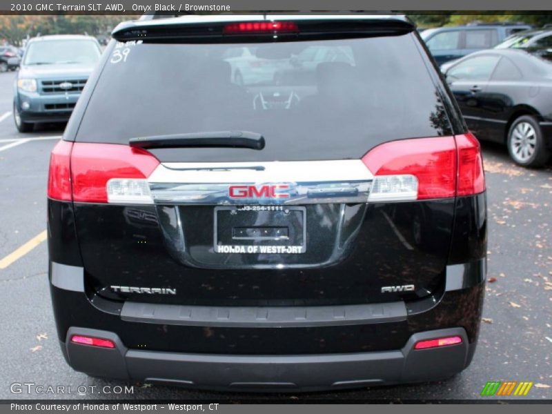Onyx Black / Brownstone 2010 GMC Terrain SLT AWD