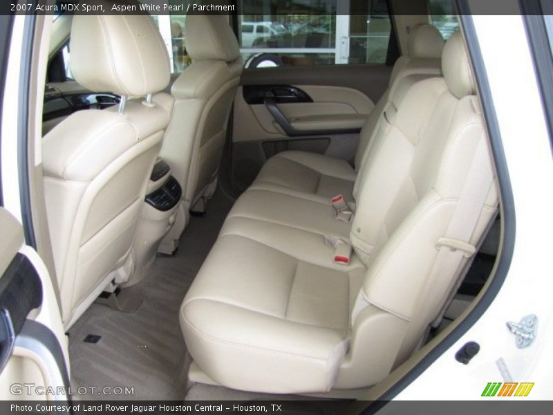Aspen White Pearl / Parchment 2007 Acura MDX Sport