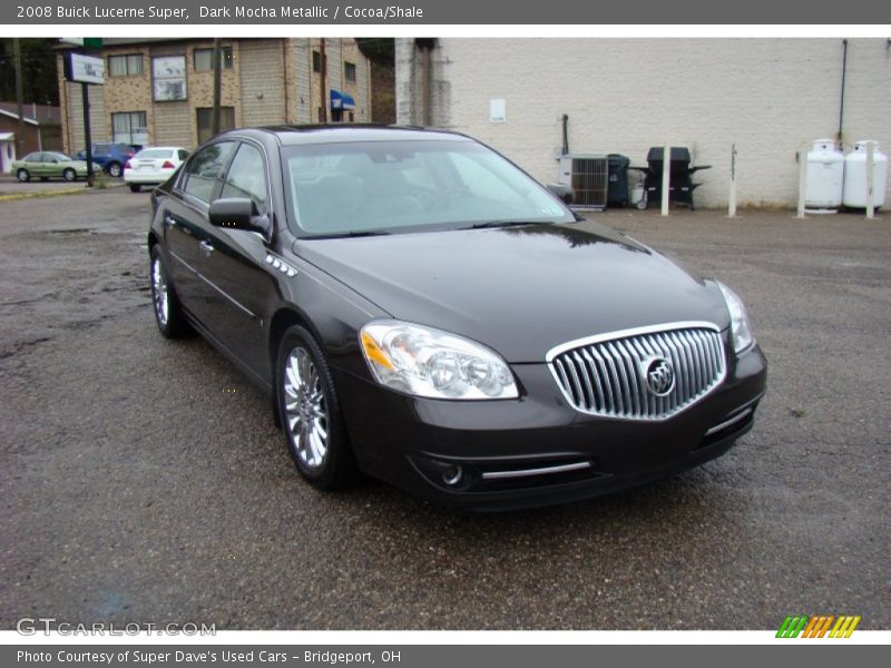 Dark Mocha Metallic / Cocoa/Shale 2008 Buick Lucerne Super