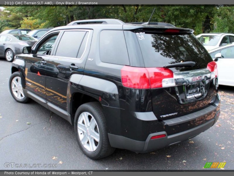 Onyx Black / Brownstone 2010 GMC Terrain SLT AWD