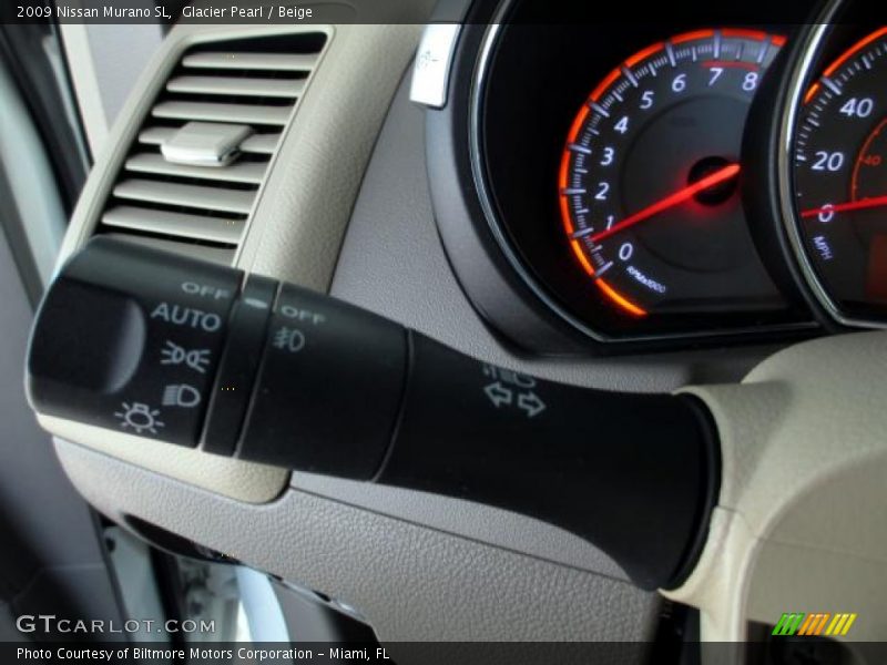 Glacier Pearl / Beige 2009 Nissan Murano SL