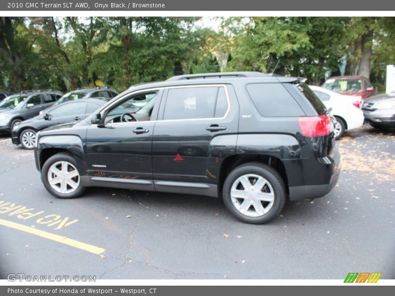 Onyx Black / Brownstone 2010 GMC Terrain SLT AWD