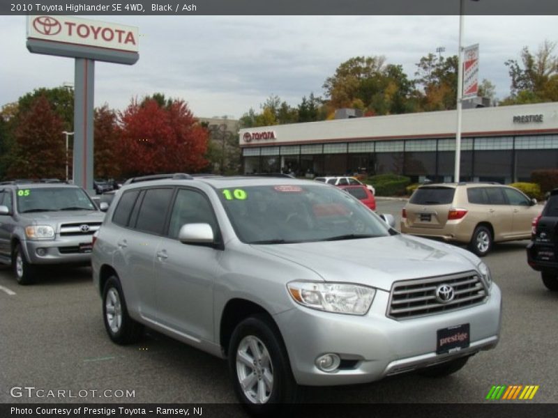 Black / Ash 2010 Toyota Highlander SE 4WD