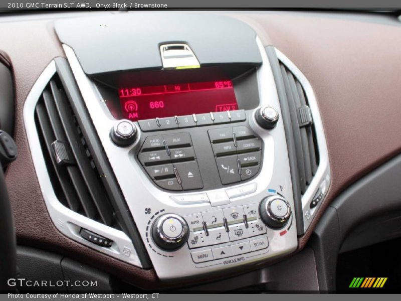 Onyx Black / Brownstone 2010 GMC Terrain SLT AWD