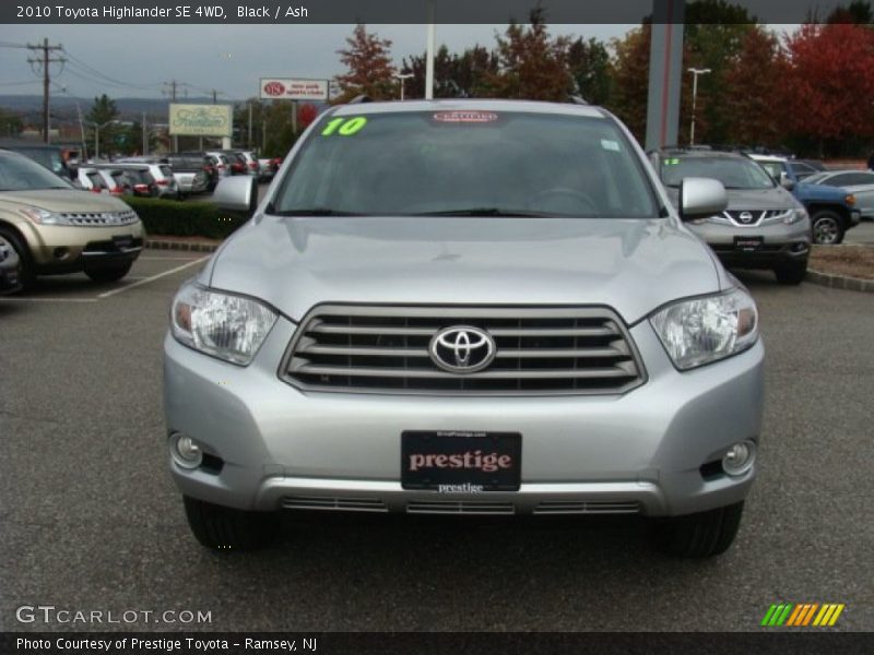 Black / Ash 2010 Toyota Highlander SE 4WD