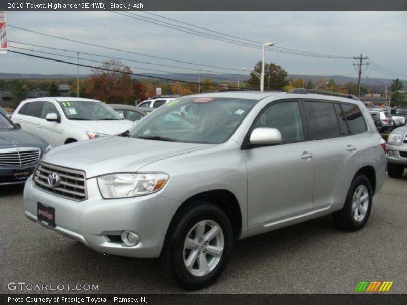 Black / Ash 2010 Toyota Highlander SE 4WD