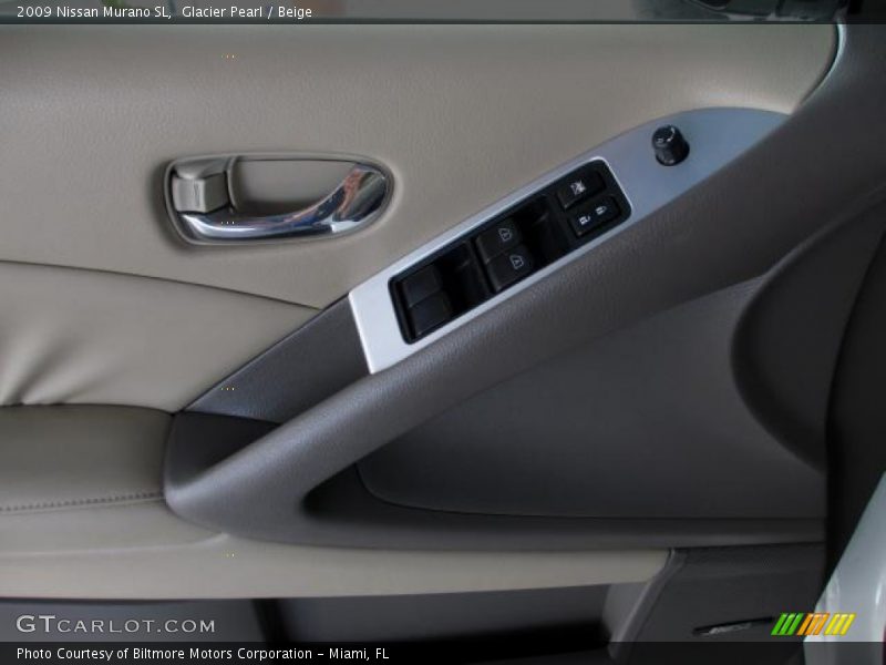 Glacier Pearl / Beige 2009 Nissan Murano SL