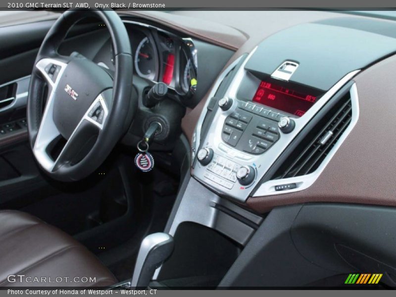 Onyx Black / Brownstone 2010 GMC Terrain SLT AWD
